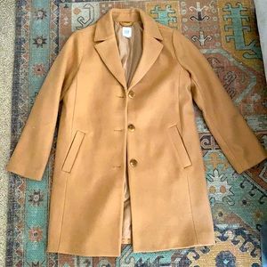 Gap camel wool coat